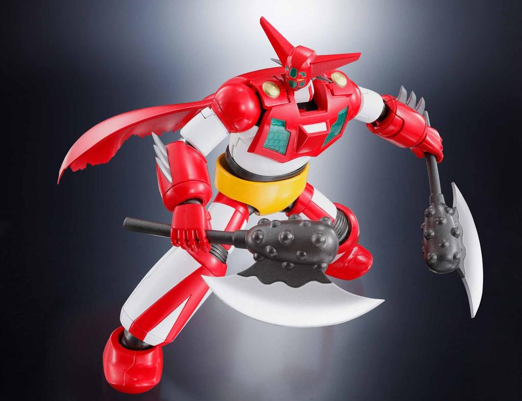TAMASHII NATIONS Супер Робот Chogokin Getter Robo Getter 1 140 мм Окрашенная подвижная фигурка Приблизительно. АБС и ПВХ и литье под давлением
