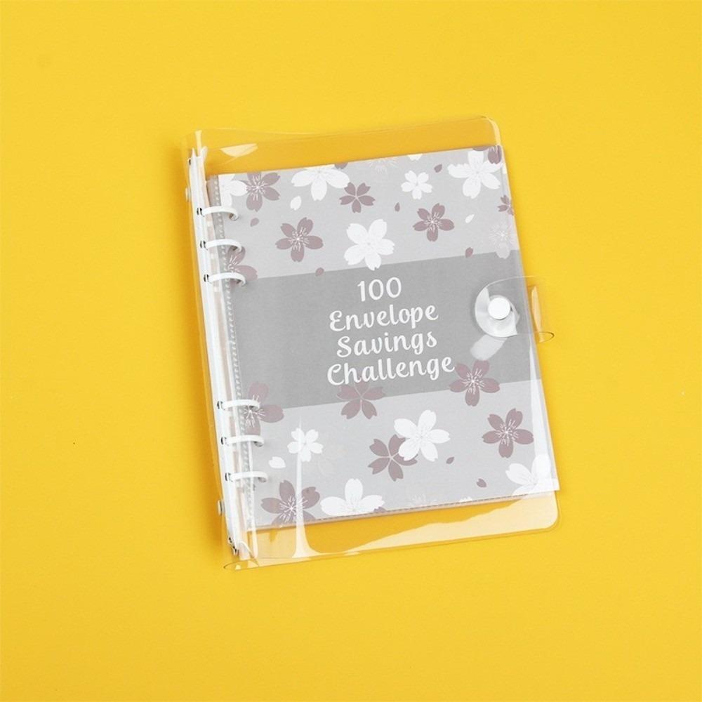 100 Envelope Saving Money Binder Money Saving A5 Budget Binders Set  for Budgeting Planner