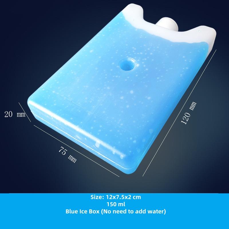 Blue Ice Box Without Water Filling Ice Bag for Lunch Box Freezer Ice Bag Ultra-thin and Long-lasting Ice Bag Chilled Beer Wine