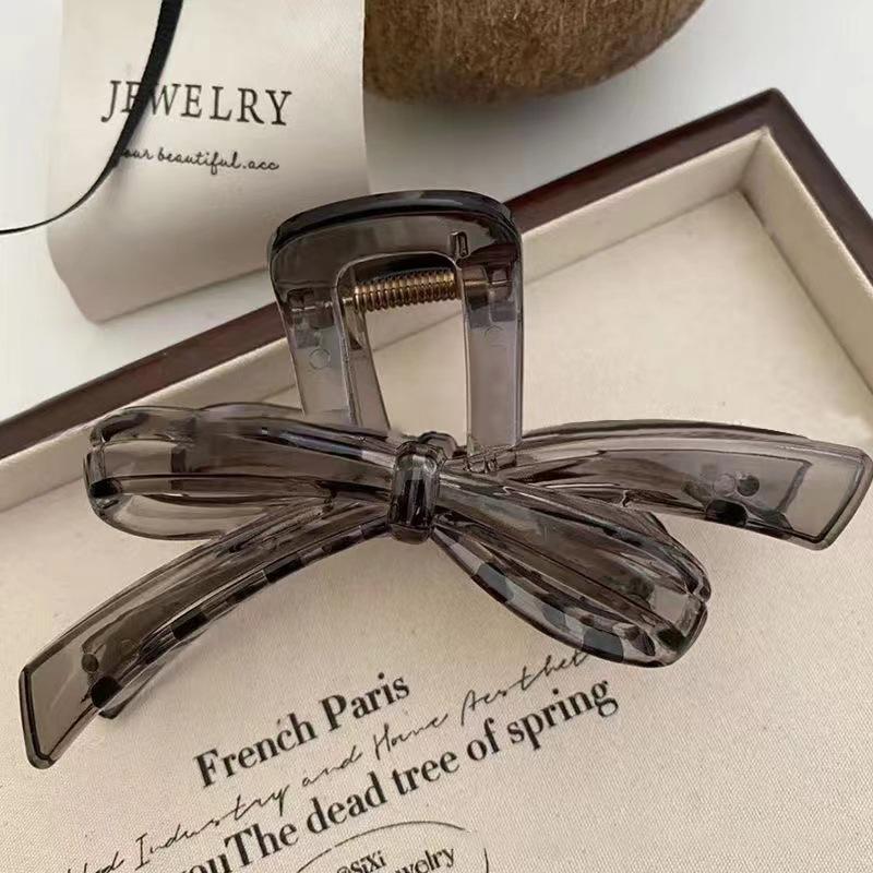 Элегантный бант-краб для волос с желеобразным цветом для женщин и девочек, милое украшение для волос, повязка на голову, заколки для волос, модные аксессуары для волос