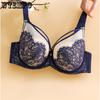 Cross Chest Plus Size Bra Women's Lace Sexy Push Up Bra U-shaped Plus Size Bra