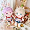 Colorful 20CM Cotton Doll Clothes Pajamas Plush Doll Toys Cloth  Stuffed Dolls