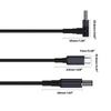 140 Вт PD USB Type C штекер постоянного тока 5,5x2,5 мм/5,5x2,1 мм/4,5x3,0 мм/6,0x3,7 мм/7,4x5,0 мм кабель для зарядки ноутбука