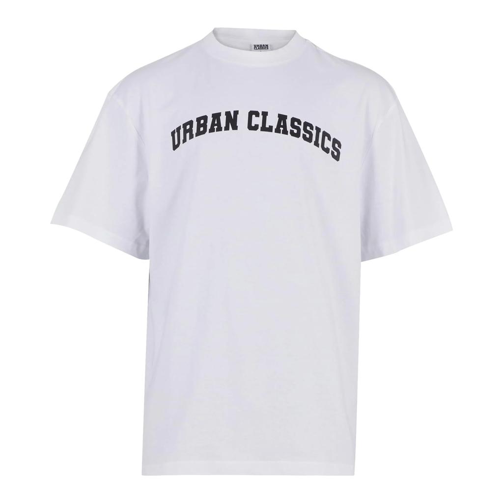 Urban Classics Mens College Logo Tall T-Shirt