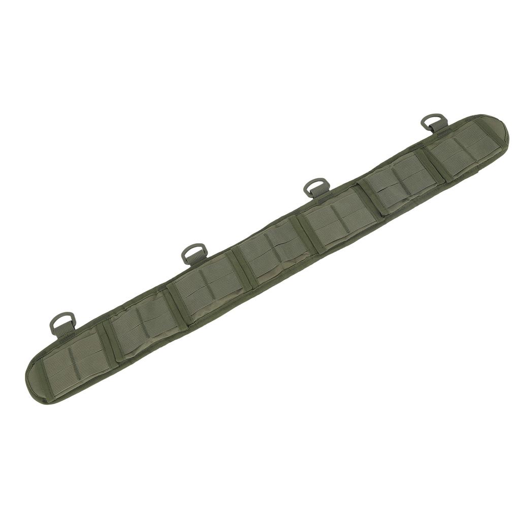 Многофункциональный наружный поясной ремень Безопасный поясной ремень для кемпинга, охоты, скалолазания Зеленый