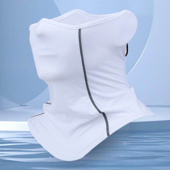 Дышащий велосипедный шарф для лица, светоотражающая полоска, полиэстер, защита от солнца, универсальный велосипедный шарф для улицы