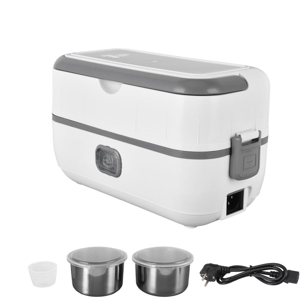 Electric Lunch Box Insulation Quadrate Self Heating Detachable Container Waterproof Interface
