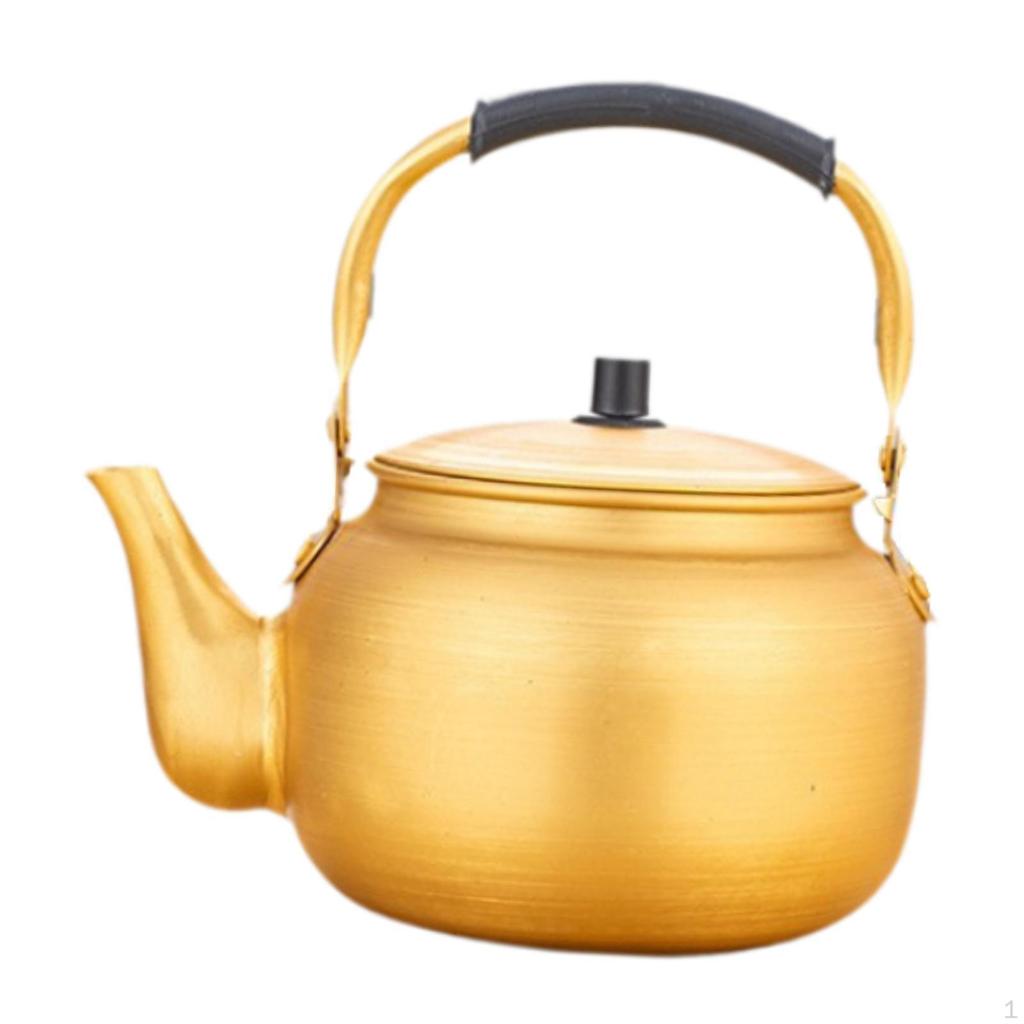 Aluminum Boil Water Kettle Korean Rice Wine Pot Lightweight Portable Tea Kettles Stovetop for