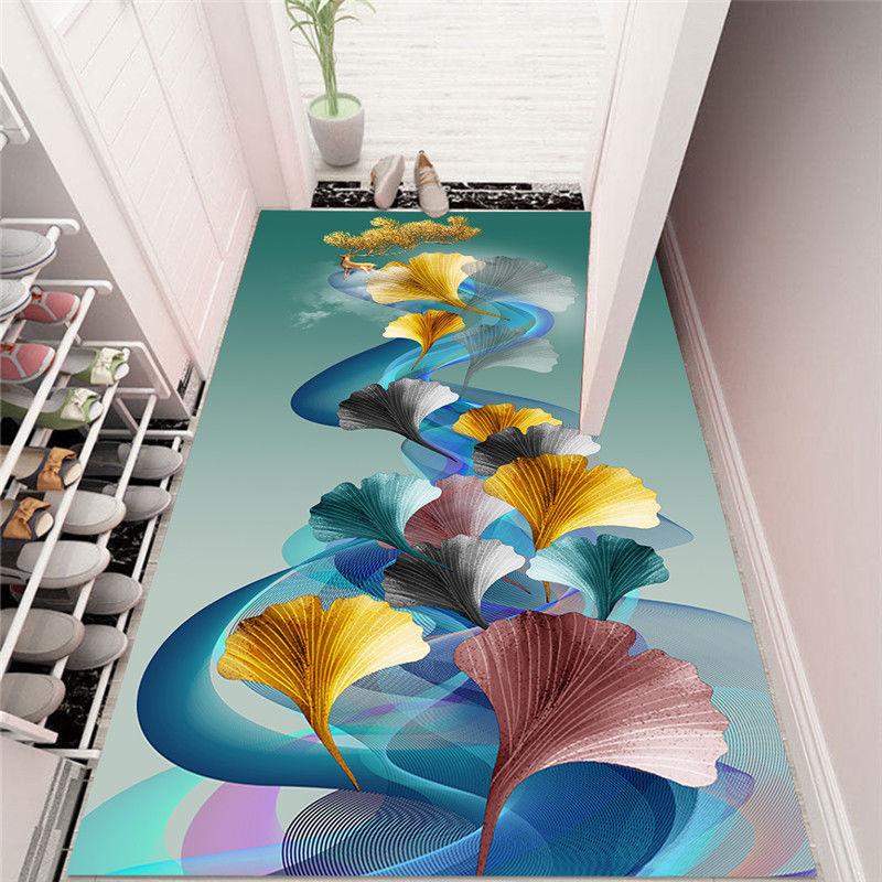 3D китайский напольный коврик от двери до двери, дверной коврик для дома, спальни, гостиной, ванной комнаты, нескользящий впитывающий коврик, который можно стирать в машине