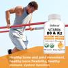 Didacat Vitamin D3 & K2 10000 IU, USDA Organic 120 Capsules Bone & Immune Health Supplement