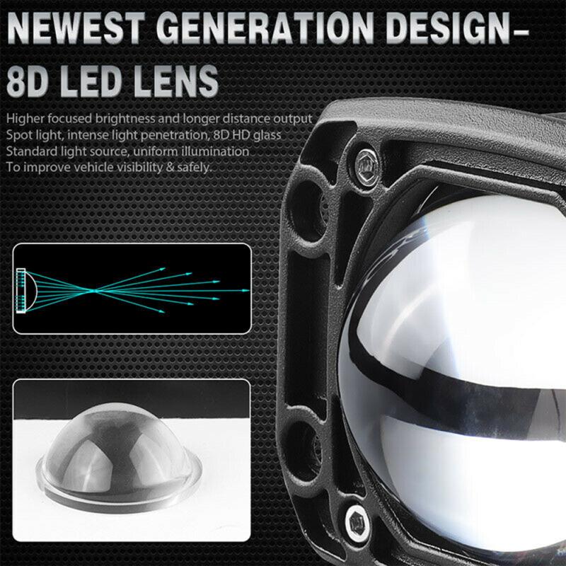 Металл 3 дюйма привел автомобиль рабочих светов противоударную высокую яркость энергосберегающее хорошее тепловыделение