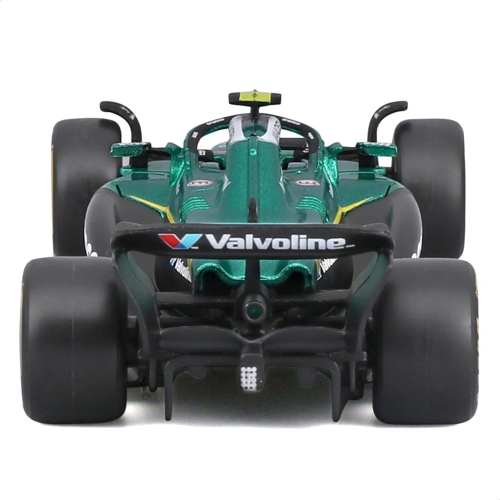 Bburago 2025 Модель 1/43 F1 Aston Martin Aramco Formula One Team AMR25 #14 Фернандо Алонсо / Металлическая модель автомобиля Готовый продукт 18-38250 (# 14)