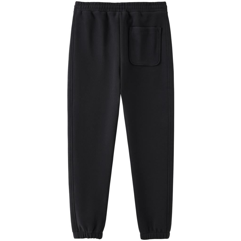 CAMEL Double Sided Velvet Anti Static Stretch Elastic Cuff Warm Retaining Knee Protecting Knitted Sweatpants Men's M14CAQR706