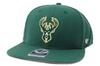 Seven Cap NO SHOT 47 CAPTAIN NBA Eastern Conference Milwaukee Bucks Milwaukee Bucks [Forty Brand]