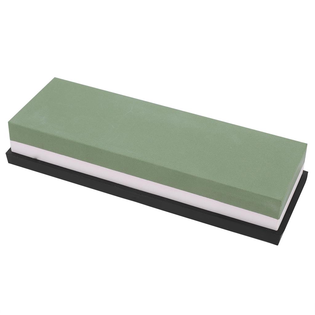 Knife Sharpener Stone White Fused Alumina Home Double Sided with Base 1000 4000 Mesh
