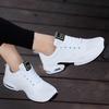 Large Size Summer New Women's Shoes Fashion Air Cushion Sports Shoes Trend Casual Women's Shoes Breathable Fly-woven Mesh Shoes
