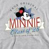 Disney Classics Unisex Adult Class Of 28 Minnine Mouse Sweatshirt