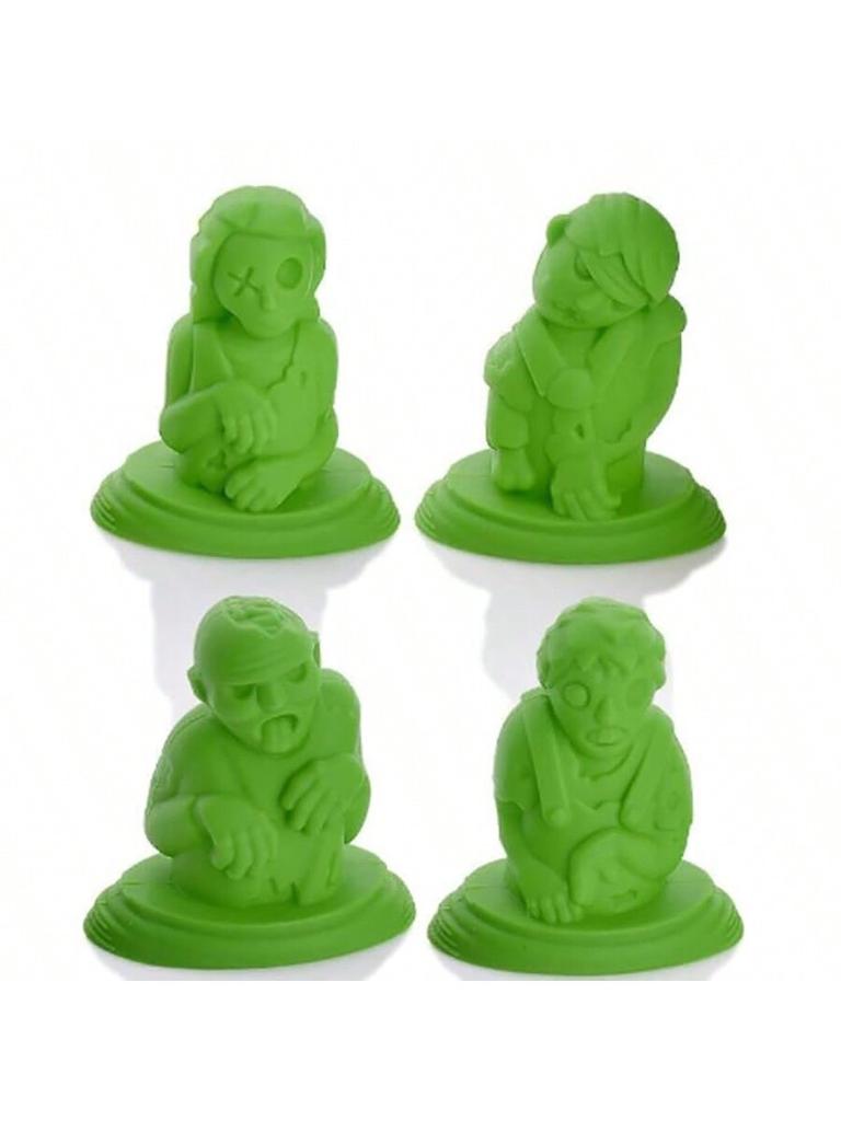 Многоразовая силиконовая форма для мороженого в виде ужасов для летней кухни, маленький инструмент, используется для самодельного Хэллоуина