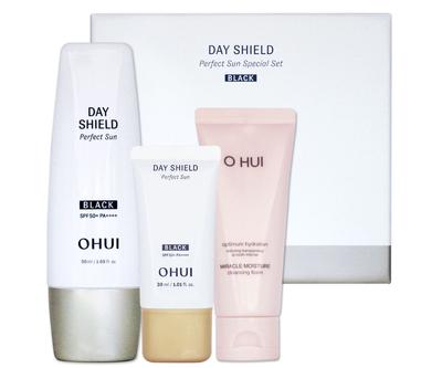 Day Shield Perfect Sun Специальный набор Черный SPF50+/PA++++ Корейский Бренд Luxe Магазин