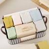 Visible Large Capacity Storage Box Portable Household Clothes Organizer With Handles Foldable Dustproof Quilt Zipper Container