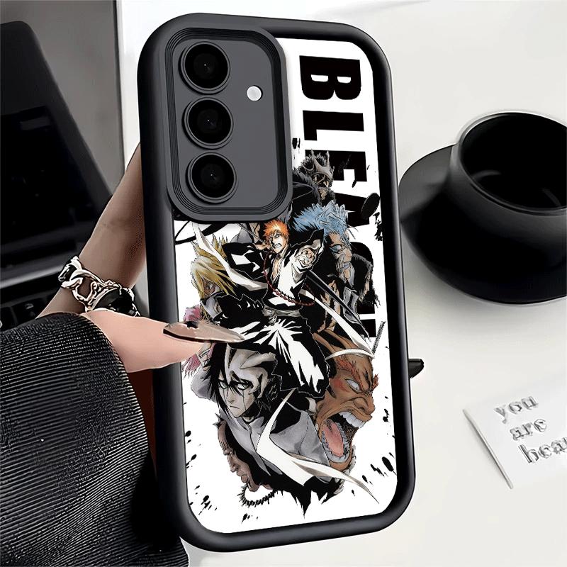 Чехол для телефона Samsung Galaxy S26 S25 Ultra S24 FE Аниме Bleach Дизайн Оболочка S23 Plus S22 + S21 S20 5G Мягкий Силикон Funda
