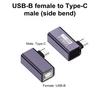 Type-C/Micro/Mini USB2.0 Male Female Adapter Phone To USB-B Computer Electronic Piano Drum Printer