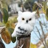 Simulation Fur Simulation Owl Plush Christmas Tree Hanging Plush Animal Ornament  Christmas Gifts