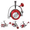 Large Metal Light Line Cup Sea Pole Spinning Reel Wheel with 18 Shaft Folded HandleTS8000
