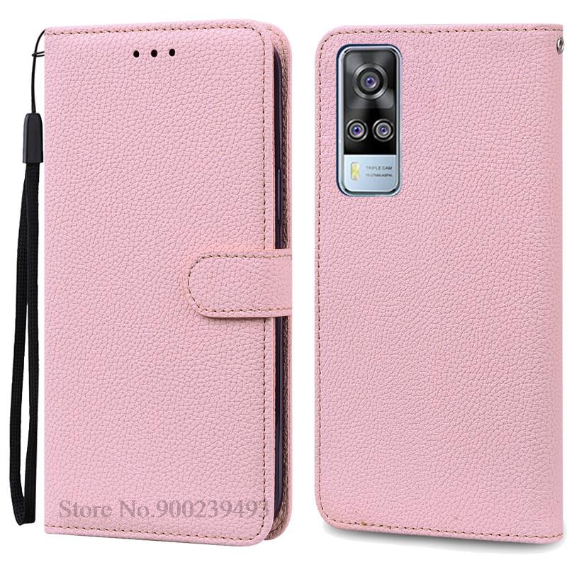 Для Vivo Y31 2021 Чехол V2036 Чехол-книжка с кошельком Для Vivo Y51 Y51A V2030 Y 51 31 Чехол VivoY31 Для Vivo Y33 Y53S 4G Мягкая обложка Funda
