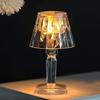 Креативная хрустальная светодиодная настольная лампа Мини ночник Спальня Общежитие Прикроватный атмосферный свет Настольное декоративное украшение