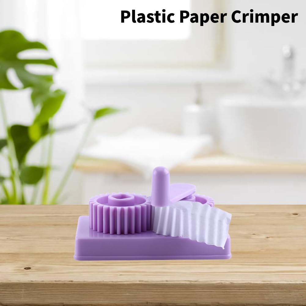 Fiskar Crimper E11Quilling Crimper, Plastic Paper Quilling Crimper Machine Crimping Paper Craft Quilled Art Tool Handmade Decoration