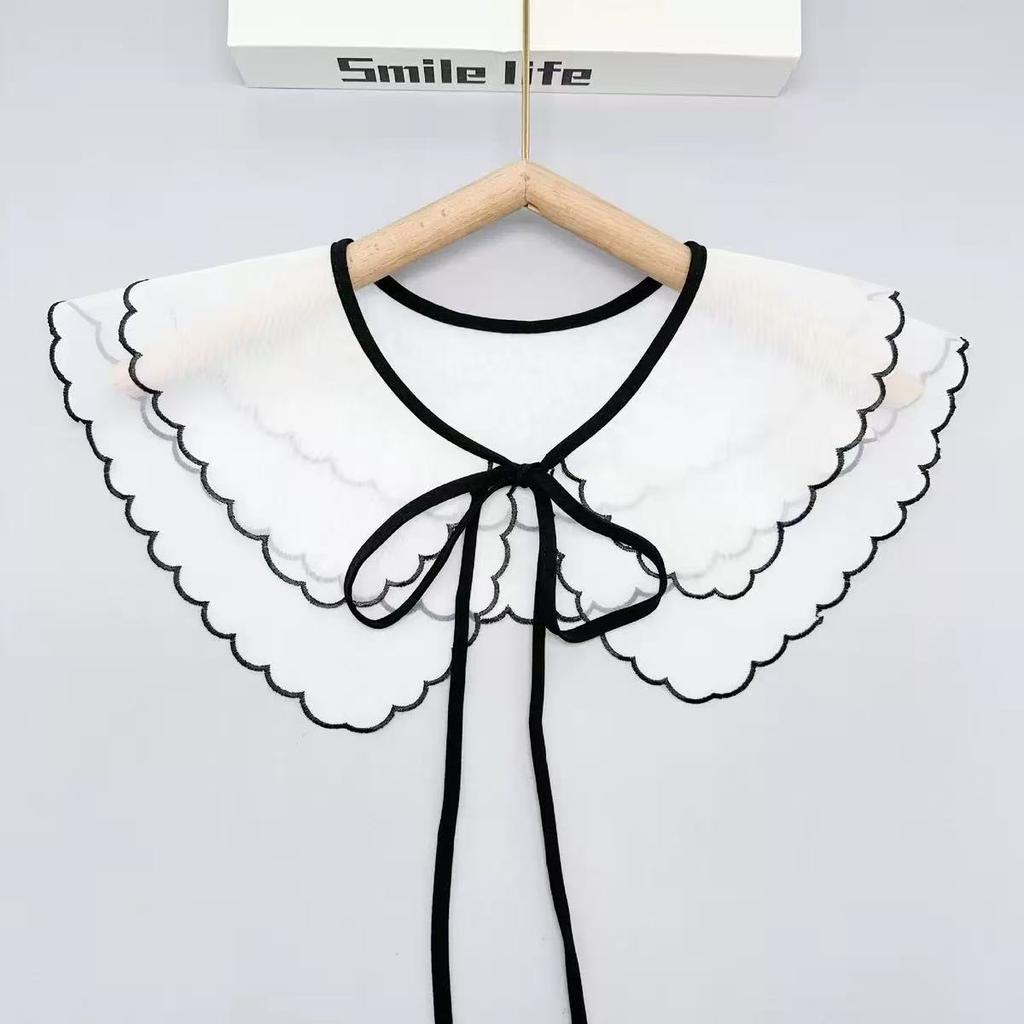 Autumn And Winter Fake Collar For Shirt Detachable Collars Lace False Collar Doll Collar Sweater Shirt Dress Decoration