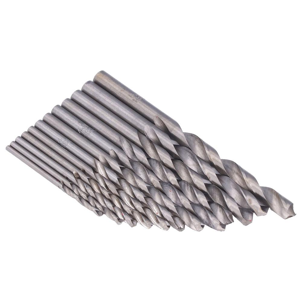 13PCS 1.5-6.5mm Jobber Length Drill Bits HSS Boring Bit Set HSS Drill Bit Set For Metal Cutting
