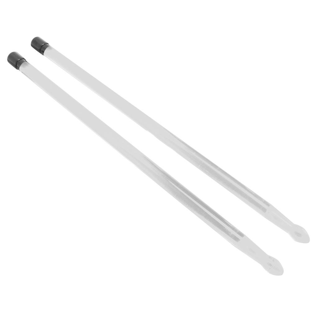 2 шт. Яркие барабанные палочки Акриловые прозрачные барабанные палочки для джазовых барабанов Сценическое выступление