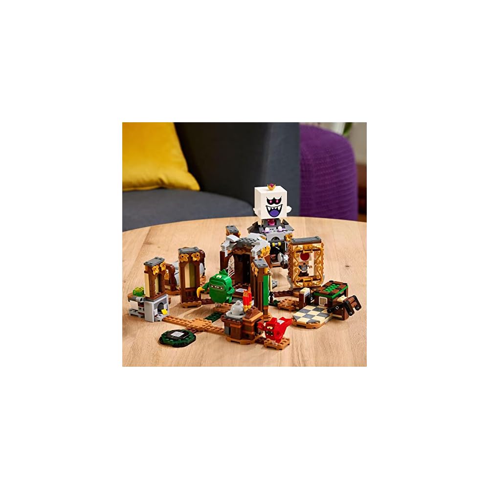 LEGO Super Mario Luigi's Mansion King Boo Secret Haunted House Challenge 71401 Building Blocks Toy for Kids 8 Years and Up