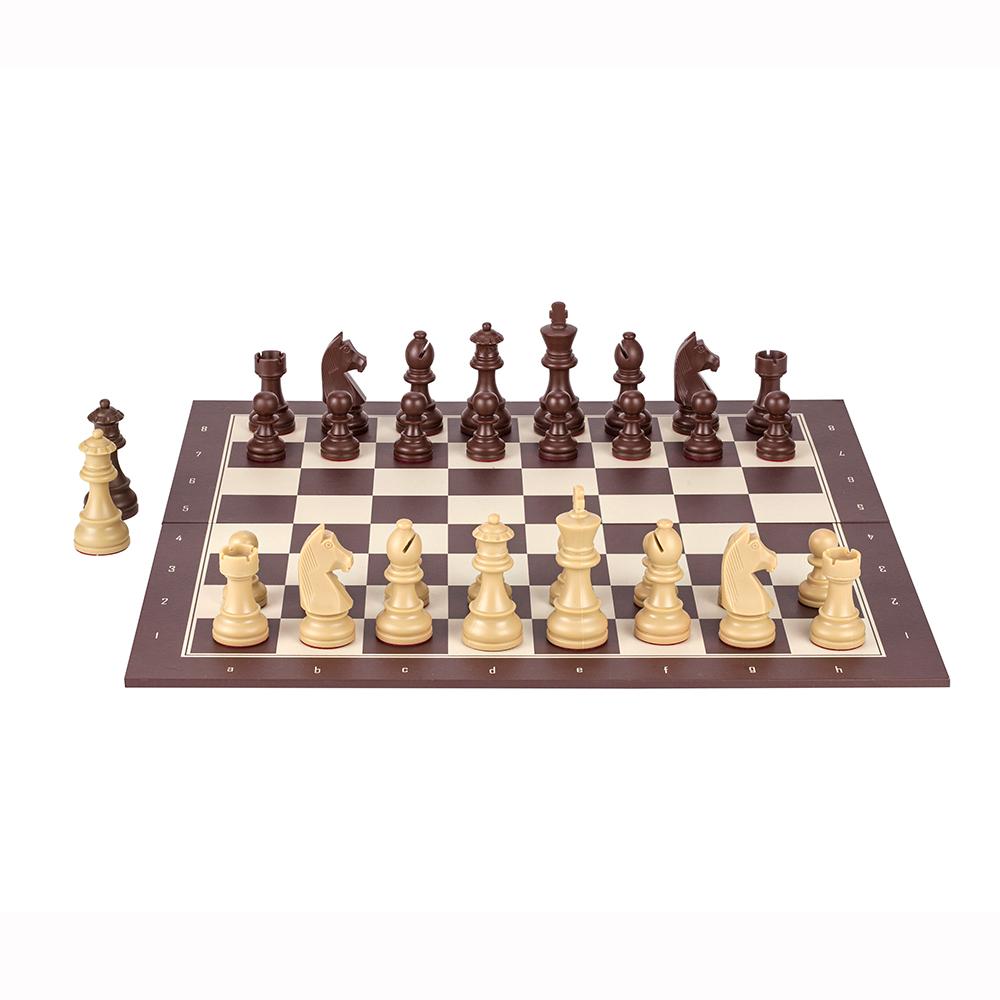 Large Luxury Chess Set Professional Board Games Handmade Abs Chess Pieces Portable Foldable Chessboard Family Table Game Gifts