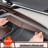 Силиконовый противоскользящий коврик на приборную панель для Toyota Sienna и Granvia - Устойчив к царапинам и износу.