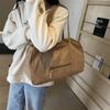 Корейская повседневная летняя сумка легкая нейлоновая портативная сумка-тоут большая вместимость женская нишевая для коротких поездок наплечная сумка