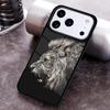 Чехол для телефона «Рычащий Король Лев» для iPhone 17 16 15 Pro Max Air 14 13 12 11 Plus Ударопрочный чехол
