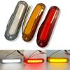 12V 24V LED Car Warning Light 6 LED Light For Trailer Truck Lorry Orange White Red LED Side Marker Indicator Lamp