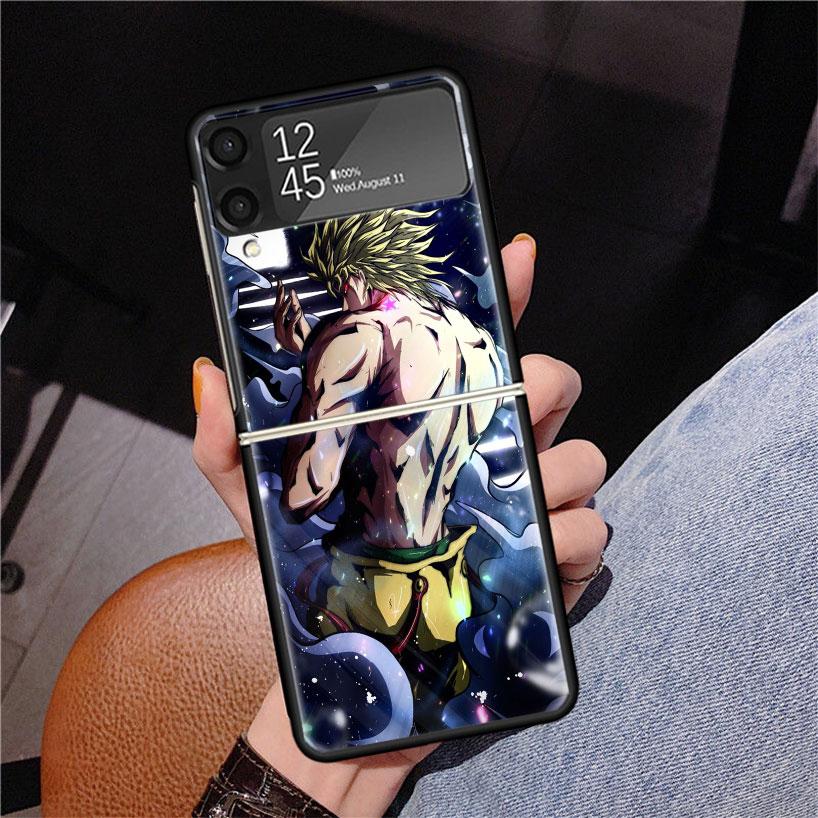 JoJo Adventure Dio Diego Brando Phone Case For Samsung Z Flip 7 6 5 4 3 Galaxy ZFlip7 ZFlip6 ZFlip5 ZFlip4 ZFlip3 5G Print Cover