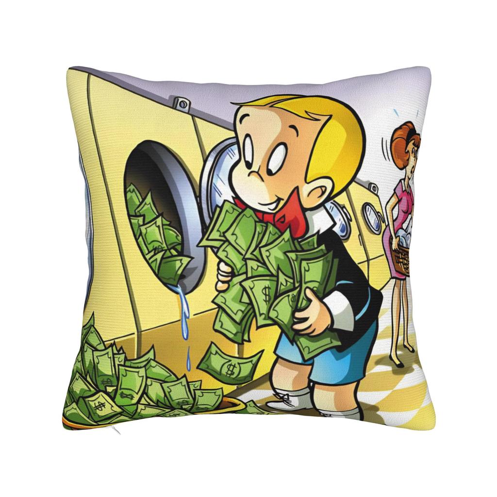 Alec Monopolys Pillow Cover Accessories Printed Cushion Cover Decor Throw Pillow Case Cover Home Multiple Sizes