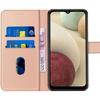 Coque de protection - BOOLING - pour Samsung Galaxy A14 5G - Fermeture magnétique - Effet cuir - Rose