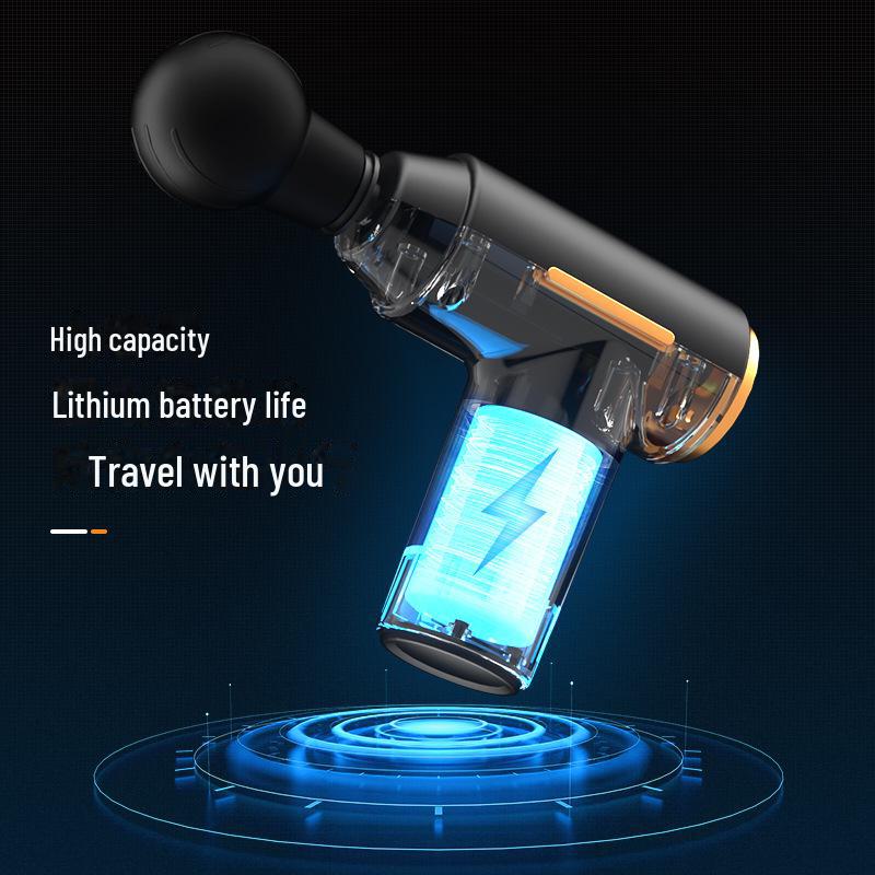 Профессиональный многофункциональный электрический шейно-фасциальный массажер-пистолет