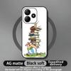 Чехол для телефона Астерикс Для Xiaomi Redmi Note 14 13 12 11 Pro Plus S 5G 4G Мягкий черный чехол для телефона
