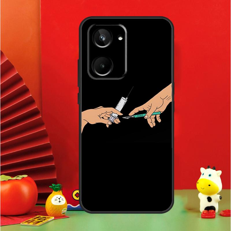 Доктор Медсестра Медицинский Лекарство Здоровье Для Realme 12 10 9 11 Pro Plus GT5 GT Neo 6 C53 C51 C35 C33 C30 C25s C21Y C31 C67 C55 Чехол