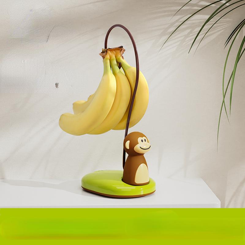 Monkey Series Banana Tree Hook Hook Hanger Fruit Holder BPA Free Bowl Kitchen Storage Rack Stand Organizer Home Decor Gifts
