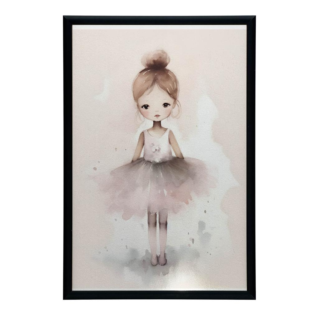 Taniec Małej Księżniczki Taniec Małej Księżniczki, 30X40 Cm, Bez Ramy, Papier Matowy 230 Gsm