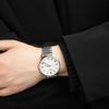 Tissot Meishi Series Quartz Movement Waterproof Bauhaus Style Roman Scale Watch 38mm White Dial Men watches T109.410.11.033.00