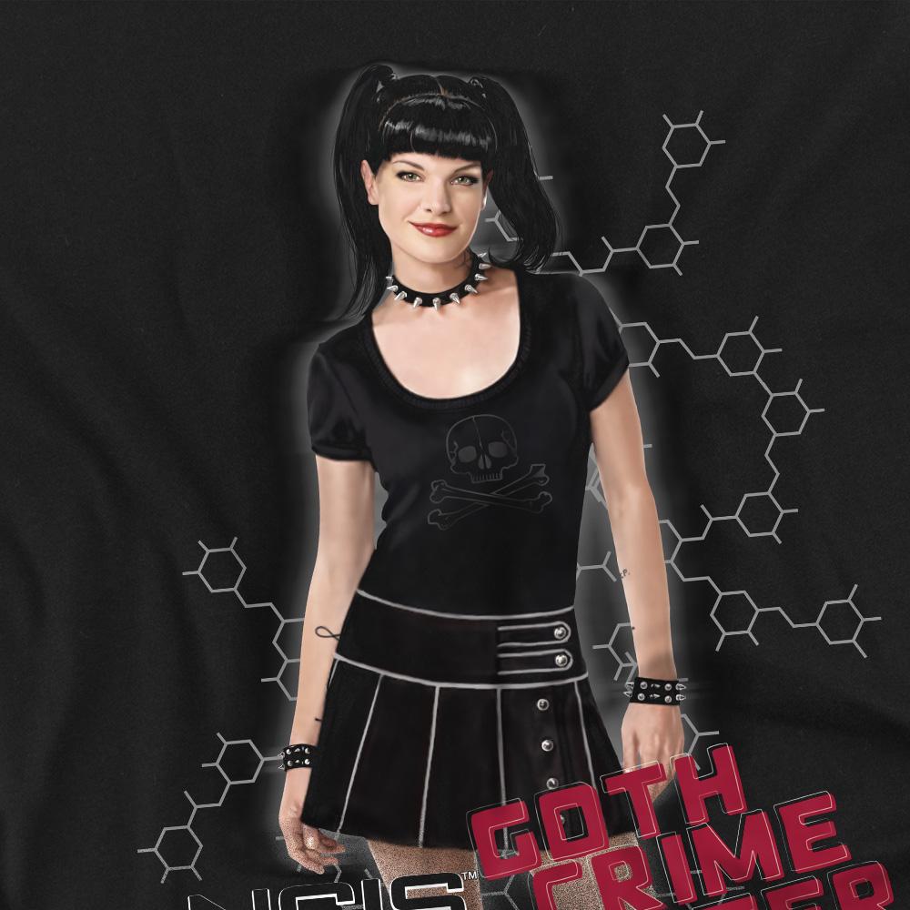 NCIS Unisex Adult Goth Crime Fighter T-Shirt